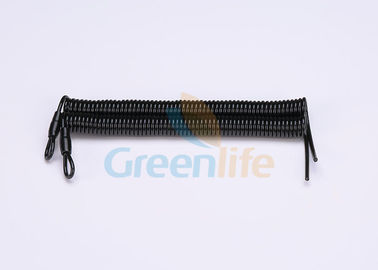 Lanière flexible adaptée aux besoins du client résistante de bobine, lanières de sécurité d'outil de boucle de corde