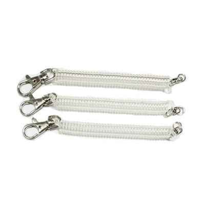 Longueur en plastique claire EVA Keychain Coil String Pantone de 12cm