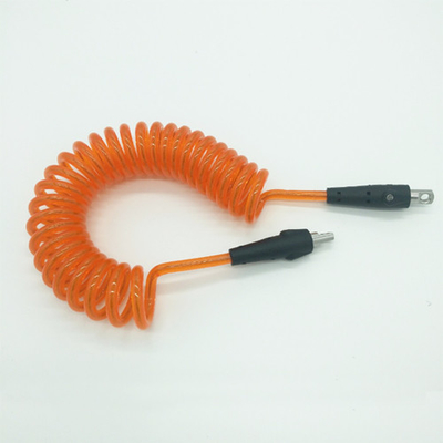 Lanière orange 1.5M d'outil de bobine rétracté longtemps pour l'échafaudage de sécurité