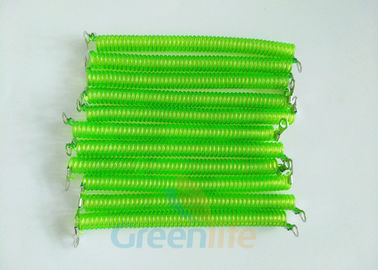 Vert transparent 10CM d'outil de spirale de lumière en acier universelle populaire de câble longtemps