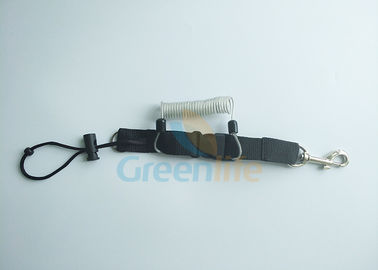 Couleur transparente de corde enroulée vive originale innovatrice de lanière avec le câble Inisde