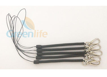 long clip à ressort en plastique en nylon flexible de la boucle TPU de ficelle